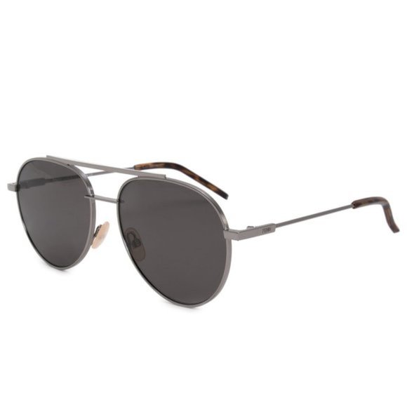 Fendi Grey Pilot Sunglasses - Picture 2 of 5